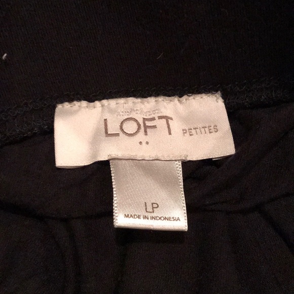 LOFT LP Black Maxi Skirt With Wide Elastic Band - Picture 3 of 4